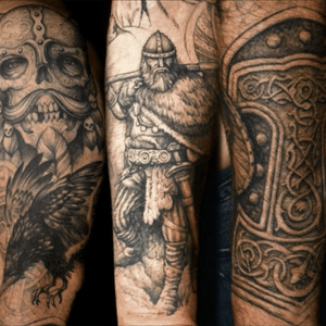 Thinking of a viking sleeve #viking #next #tattoo