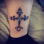 My First Tattoo. Want More. #tattoo #cross #firsttatoo 
