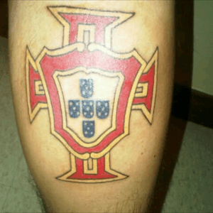 This was the third tattoo to represent the home land Portugal! 