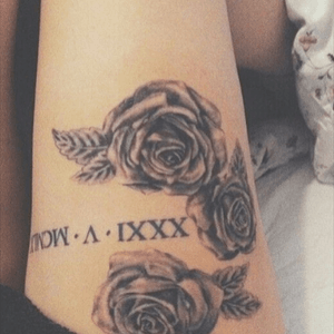 #roses #text #leg #woman 
