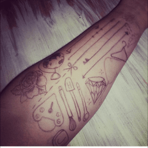 Pre ink #sketch #diy #stencil #lineart #tattoodesign 