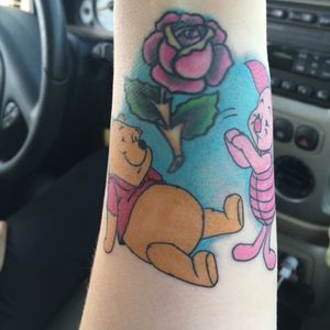 Tattoo uploaded by Sierra Forehand • My piglet and pooh for my grandma who unexpectedly passed away last year from a heart attack. My grandma gave me a pooh bear when i Tattoo uploaded by Sierra Forehand • My piglet and pooh for my grandma who unexpectedly passed away last year from a heart attack. My grandma gave me a pooh bear when i