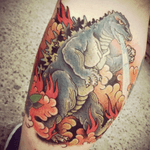 I reaaaallt want a Godzilla tattoo