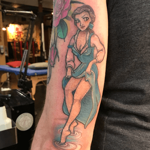 By Erica Flannes at Red Rocket Tattoo NYC