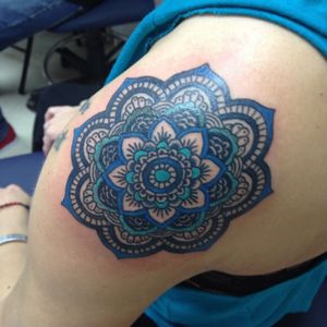 #megandreamtattoo I love the mandala craze and dream of one that starts on my shoulder and extends partially down my arm!