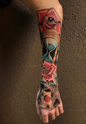 Done by Lex van der Burg - Resident Artist.                   #tat #tatt #tattoo #tattoos #amazingtattoo #ink #inked #inkedup #amazingink #inklovers #newschool #newschooltattoo #NewSchoolArtist #armtattoo #armsleeve #sleeve #color #colorfull #amazingart #art #culemborg #netherlands