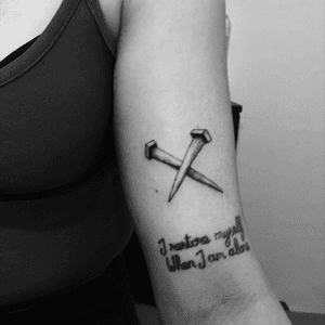 #nail #cross #symbolic #voodoo #voodoodolltattoo #tools #frenchtattooist #FrenchArtists #stigmatenoir #blackworker #witchcraft #tattooparis #tatouageparis #tatouage #paris 