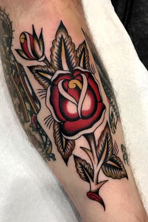 #traditional #freehand #rose 