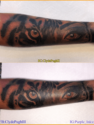 #Purple_Inkxx #blackandgrey #tiger #eye #realistic #tattooartist #tattoo 