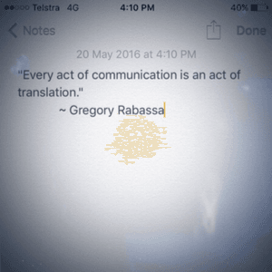 👌 #Quote #Gregory #Rabassa #TEDtalk #inspiring #perception #isthekey #communicate #translate