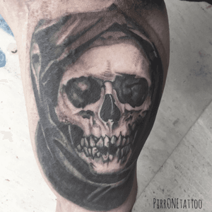 #tattoo #tattoos #ink #tattooed #tattooing #skull #skulltattoo #realistictattoo #blackandgreytattoo #sicily 