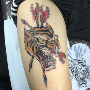 Tiger done earlier this year 2017 #Sgink #singaporetattoo #singaporetattoos #Singaporeink #singapore #lioncitytattoos #tattoolife #tattoo #tattoos #australia #austattooexpo #australiatattoos #australiatattoo #perth #perthtattoo #perthtattoos 