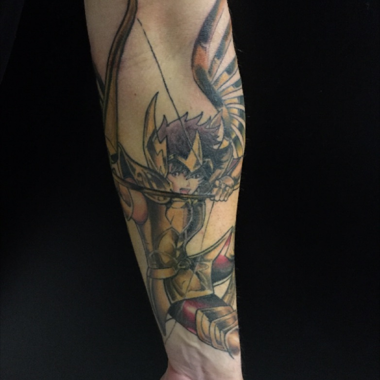 Addiction Tattoos  Pegasus Meteor Punch  Saint Seiya  Facebook