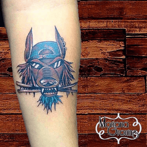Drummer dog tattoo#tattoo #marianagroning #karmatattoo #cdmx #MexicoCity #watercolor #watercolortattoo #watercolortattooartist #dog 