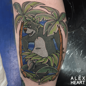#junglebook #baloo #disney #tattoo by #AlexHeart 