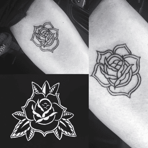 Tattoo No. 1, done on myself ✨