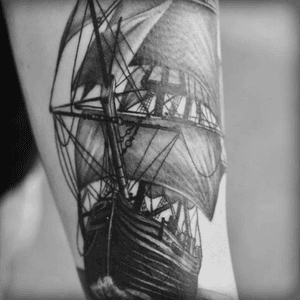 #dreamtattoo #ami that with an compas - your the captain on your own ship, the only thing what you need is a few guide lines -