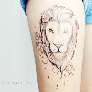 Artist #anaAbrahao#lion #eyes 