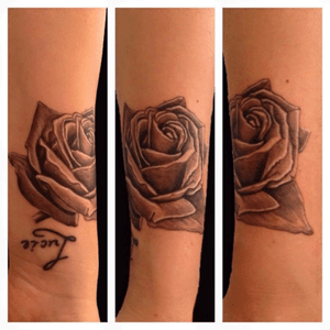 Rose tattoo #RoseTattoos #blackandgrey #arterotattooparlour