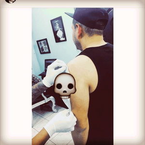 #skull #megandreamtattoo #tattoo #LoveSkull 