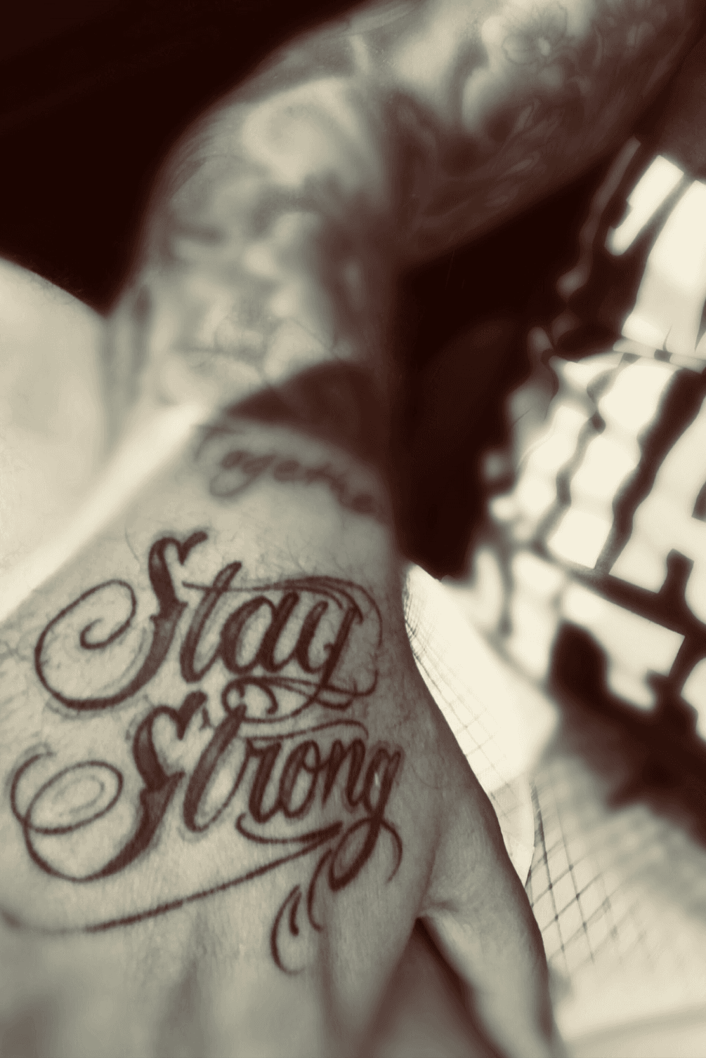 Stay Strong tattoo