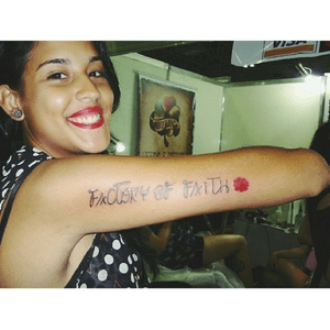 A Chili Peppers' tattoo song, Factory of Faith. My favorite band ❤️#firsttattoo 