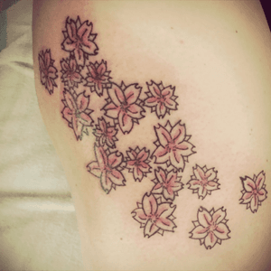 #cherry #cherryflowers #tattoo #tattooer #apprentice 