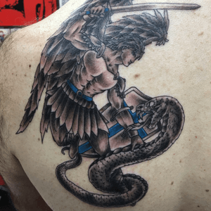 St. Michael by Lucky Cat Dave