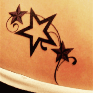 3 star tattoo for my siblings. Taken in Sogndal Midgardsormen