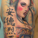 This kind of tattoo will be my #dreamtattoo  @amijames need u for doing a badass geisha on my leg please 