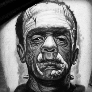 Really detailed Frankenstein  done by Steve Wimmer.