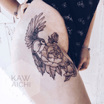 🌸💕Tattoo, which was born in spartan conditions. Thanks to @borineski_d for her confidence. Her second tattoo, but not the last💕🌸 Follow me, send me your sketch to the Direct‼️📩 #tattoo#vipshadingtattoo#bird#flower#flowers#tattooed#tattooing#tattoo2me#like4like#goodday#interesting#art#sketch#israel#haifa#tumblr#followme#black#nature#bright#life#sexy#lady#style
