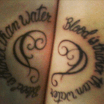 #twintattoo #bloodisthickerthanwater #connected 