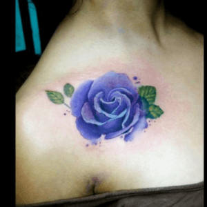 My 9 year old daughter, who's birthday is actually on Sept 30th! 😱 has Cystic Fibrosis. I'm really wanting some purple roses with the quote, "When you are weak, I am strong". I'm very open to design concept, but am leaning toward watercolor 💜 #megandreamtattoo