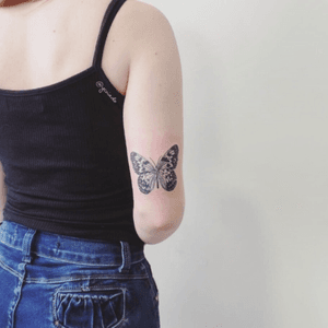 #inked #tattoo #butterfly #tattoo #ycoiado 