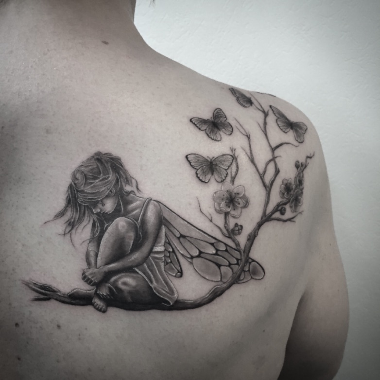 86 Enchanting Fairy Tattoo Designs with Meanings  Psycho Tats