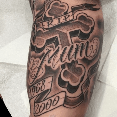 Tattoo uploaded by abraham gonzales  Black cross  Tattoodo