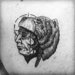 Tatto desgin #apache #bear #nativeamericantattoo#chillink #oruro #bolivia #tattoo #ink #tattoolovers 