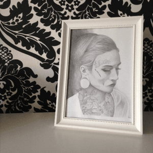 The beautiful Monami Frost ❄️❄️❄️ • • • #drawing #realism #realistic #portrait #pencil #pencildrawing #pencilart #art #draw #monamifrost #monami #frost #plugs #tattoo 