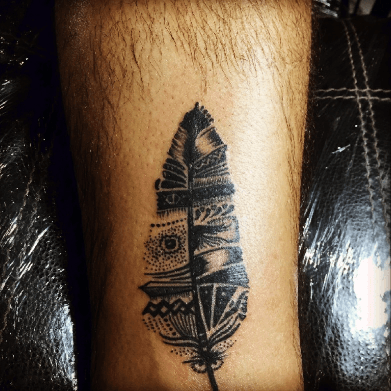 blackfoot indian inspired tattoo