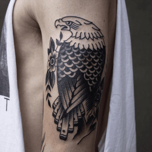 Eagle by rawbert81 at Rendition Tattoo