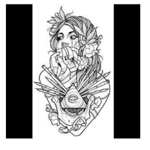 I love this Megan Massacre flash piece! Excited about this app!#megandreamtattoo 