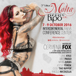 Malta Tattoo Expo - 7-9 October 2016. Hosted by @CervenaFox