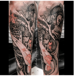 Samirai Warrior  #tattoo#megandreamtattoo#dreamtattoo#tattooartist#tattoodo#tattooart#japanesetattoo#samurai#warrior#blackandgreytattoo#tattoolife#tattoolovers#tattooedprofessional#realism 