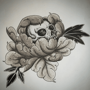  Would be so honored to have my own design tattoed by Megan! 😍 #meganmassacrecontest #megandreamtattoo #skullandpeony #gritnglory #newyorkcity #tattooaprentice #tattoocontest @megan_massacre ❤️