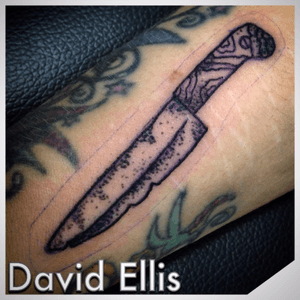 Dotwork #dotwork #linework #knife #art #artist #ink #inked #tattoo #tattoos 