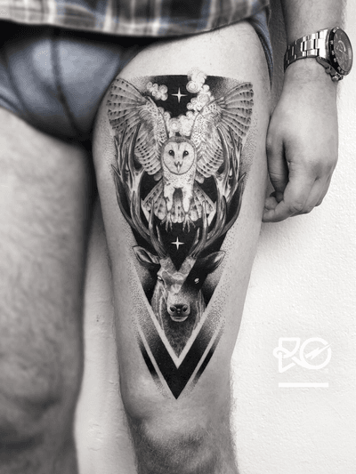 By RO. Robert Pavez • Night Lords IV ➖ Studio Zoi tattoo Stockholm 🇸🇪 • 2018 • #engraving #dotwork #etching #dot #linework #geometric #ro #blackwork #blackworktattoo #blackandgrey #black #tattoo #fineline