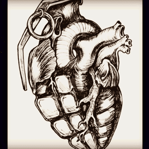 Heart grenade piece 