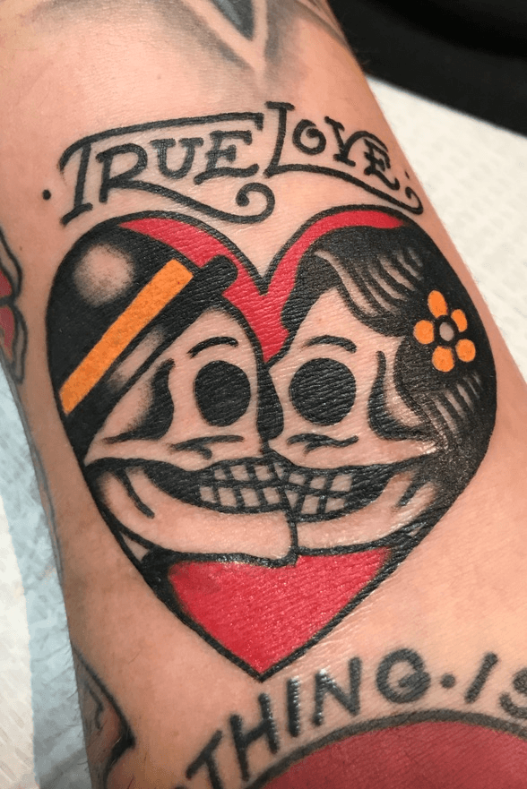 true love symbol tattoo