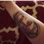 Second Tattoo - Charlotte North Carolina. #NickFriederich #immortalimages #tupac #hiphop #classic #portrait #iconic #art #realistic #colorportrait #talent #isthatreal #music #compton #california #1990s#poeticjustice 